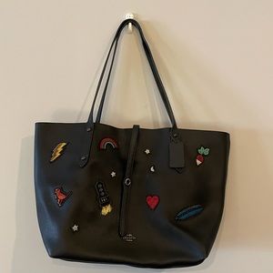 Cute Coach leather tote
